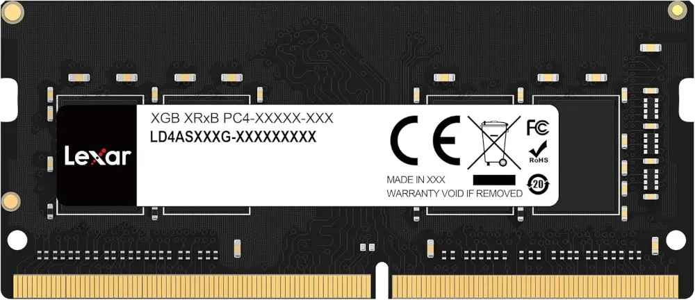 זכרון לנייד LEXAR DDR4 16GB 3200Mhz CL22 SODIMM