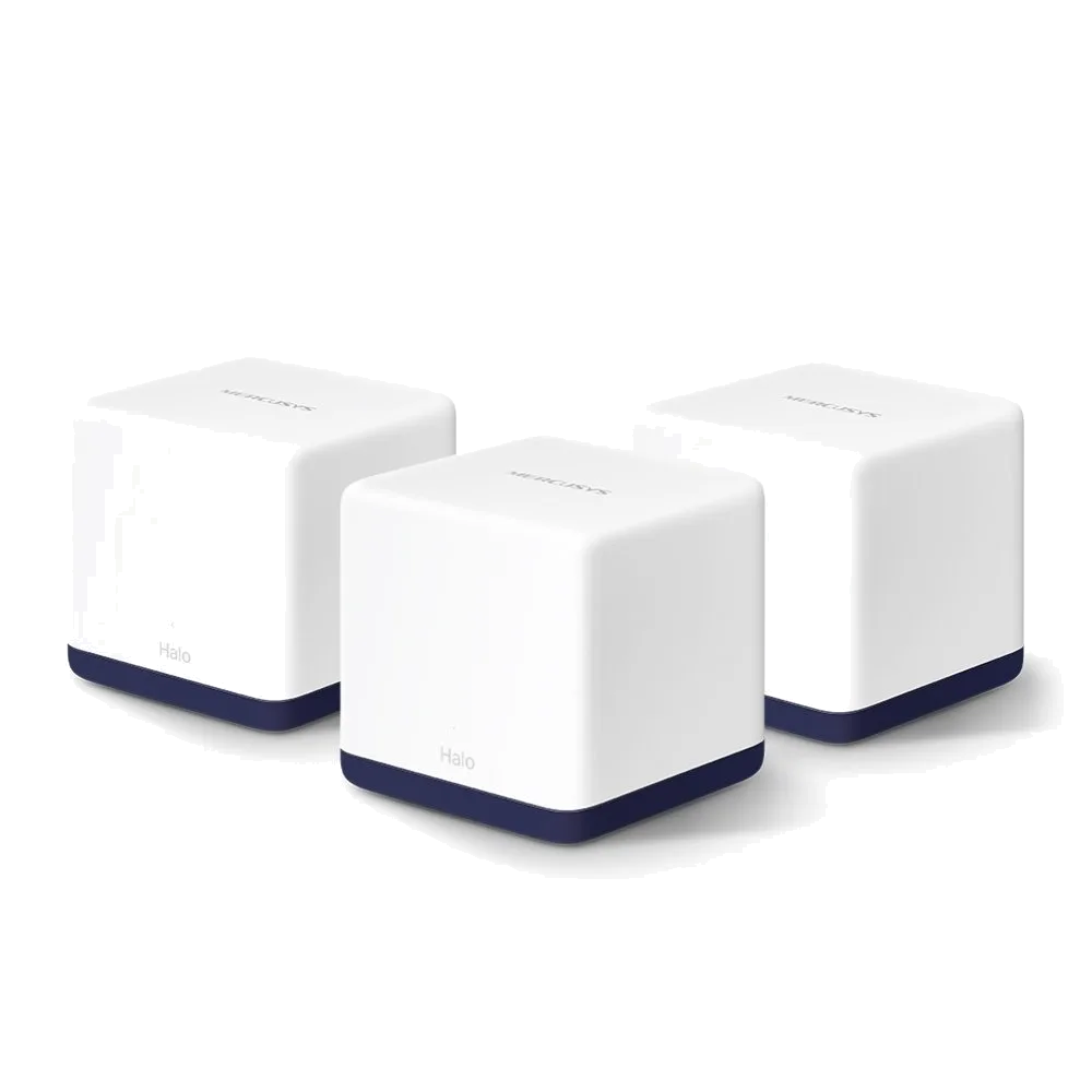 MERCUSYS Halo H50G AC1900 Mesh WiFi 5 System 3 Pack Gigabit