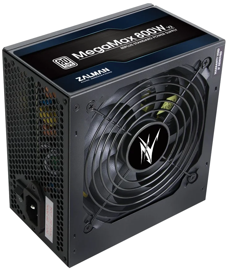 ZALMAN 800W MEGAMAX ZM800-TXII 80 PLUS POWER SUPPLY