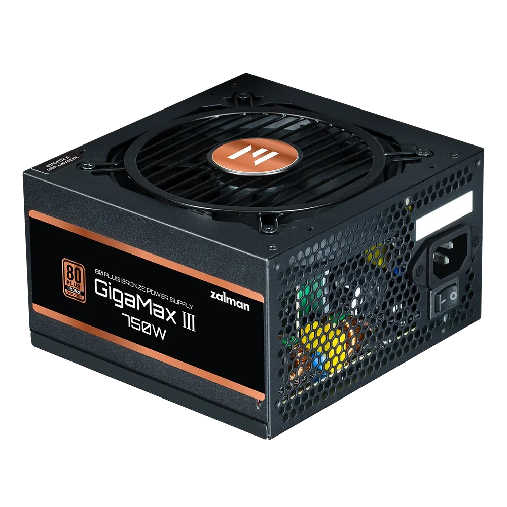 ZALMAN 750W ZM750-GV3 PCIe 5.1 80 PLUS BRONZE POWER SUPPLY
