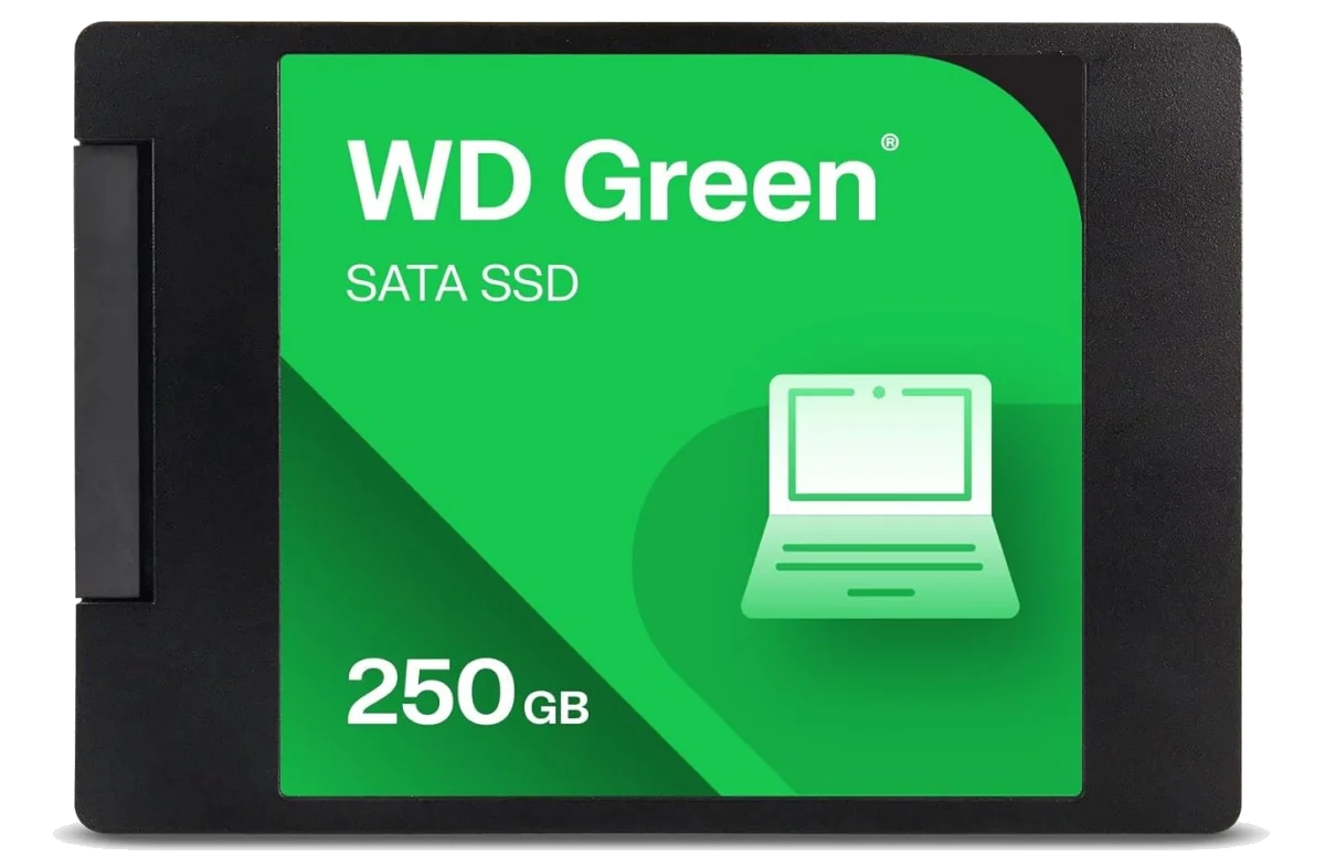 WD Green 2.5"/7 mm cased SSD 250GB WDS250G5G0A