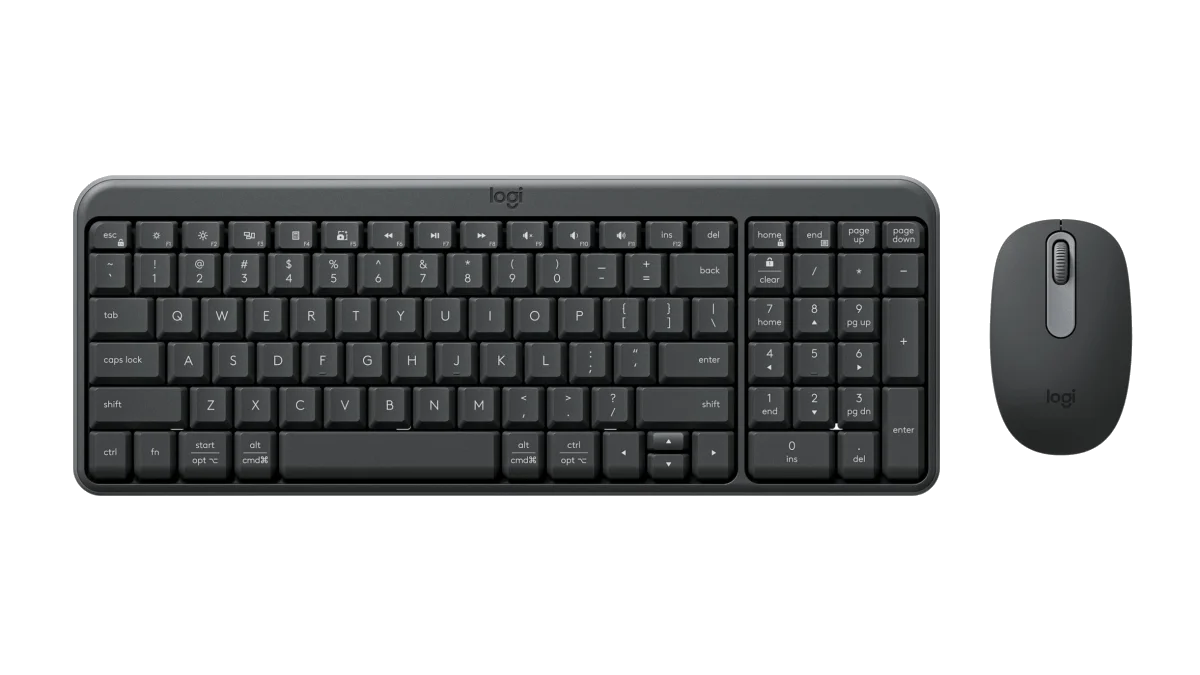 Logitech MK250 Compact Bluetooth Wireless Combo – Graphite