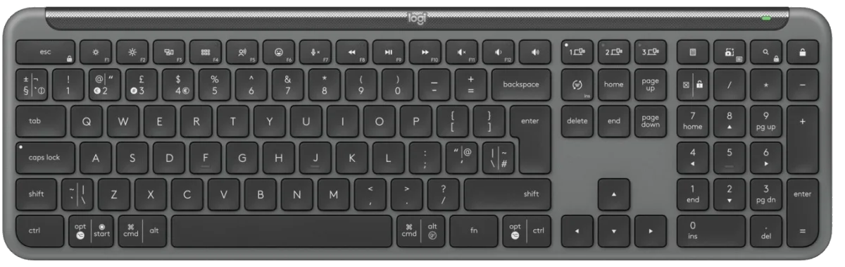 Logitech Wireless K950 Signature Slim Graphite/ Bluetooth