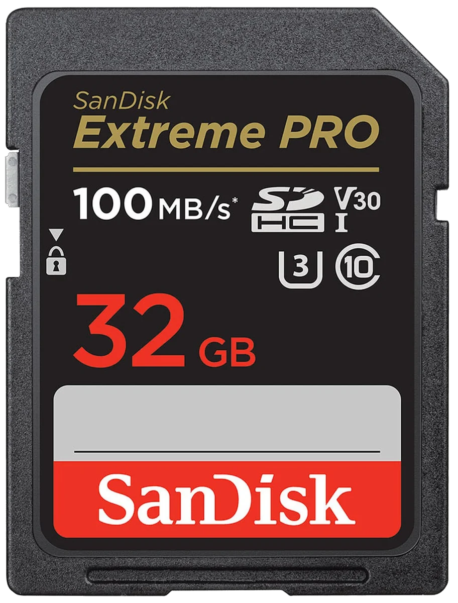 32GB Extreme PRO SDHC UHS 100MB/s Sandisk