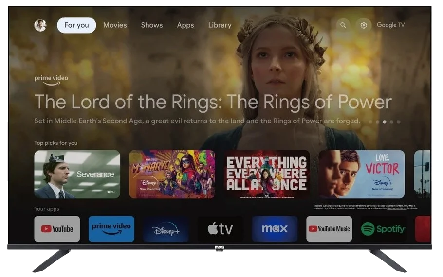 MAG 55" SMART TV 4K