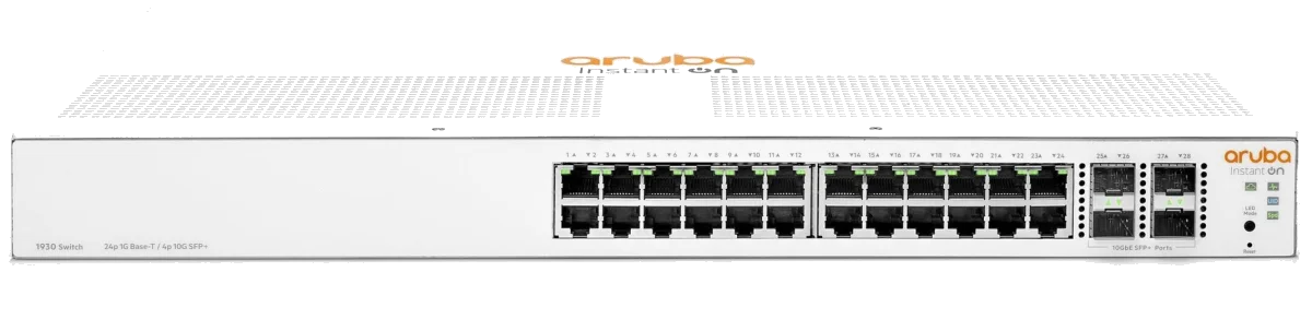 SWITCH 24-PORT Instant IOn 1930 24G 4SFP+ JL682A Aruba