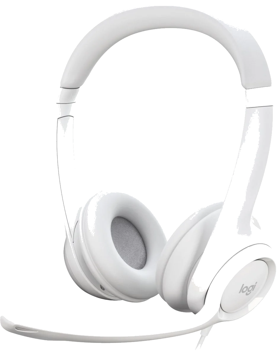 Logitech USB Headset H390 - White