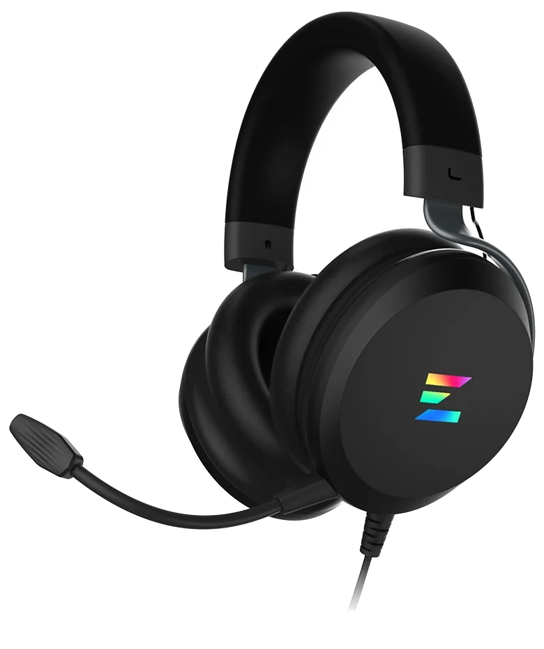 ZALMAN Gaming Headset / 7.1 SURROUND Wired / RGB / BK