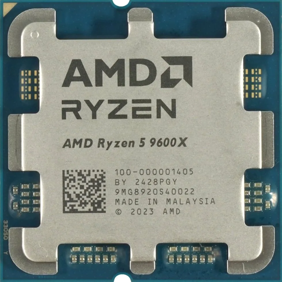 מעבד AMD Ryzen 5 9600X Tray up to 5.4GHz 6 cores Radeon Graphics