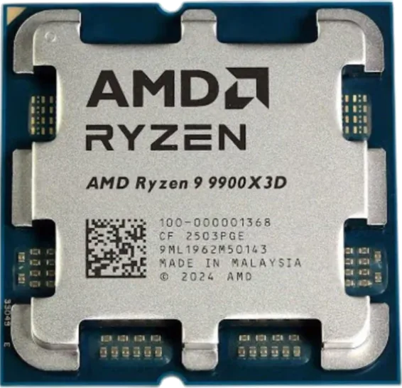 CPU AMD Ryzen 9 9900X3D Tray AM5 12 Cores 24 Threads up to 5.5Ghz