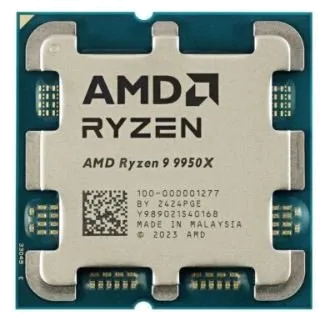 מעבד AMD Ryzen 9 9950X ZEN5 AM5 16 Cores 32 Threads up to 5.7Ghz