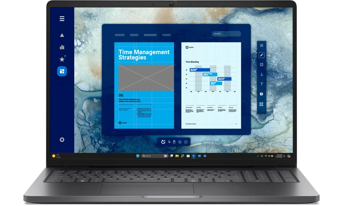 Dell Pro 16 (PC16250) ULTRA 7-255U/16GB/512GB-SSD/FD/5Y