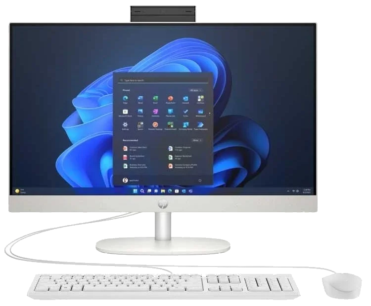 HP AIO ProOne 240 G10 24" FHD i5-1334U/16GB/512SSD/WIN11PRO/WIFI/ WHITE/3Y