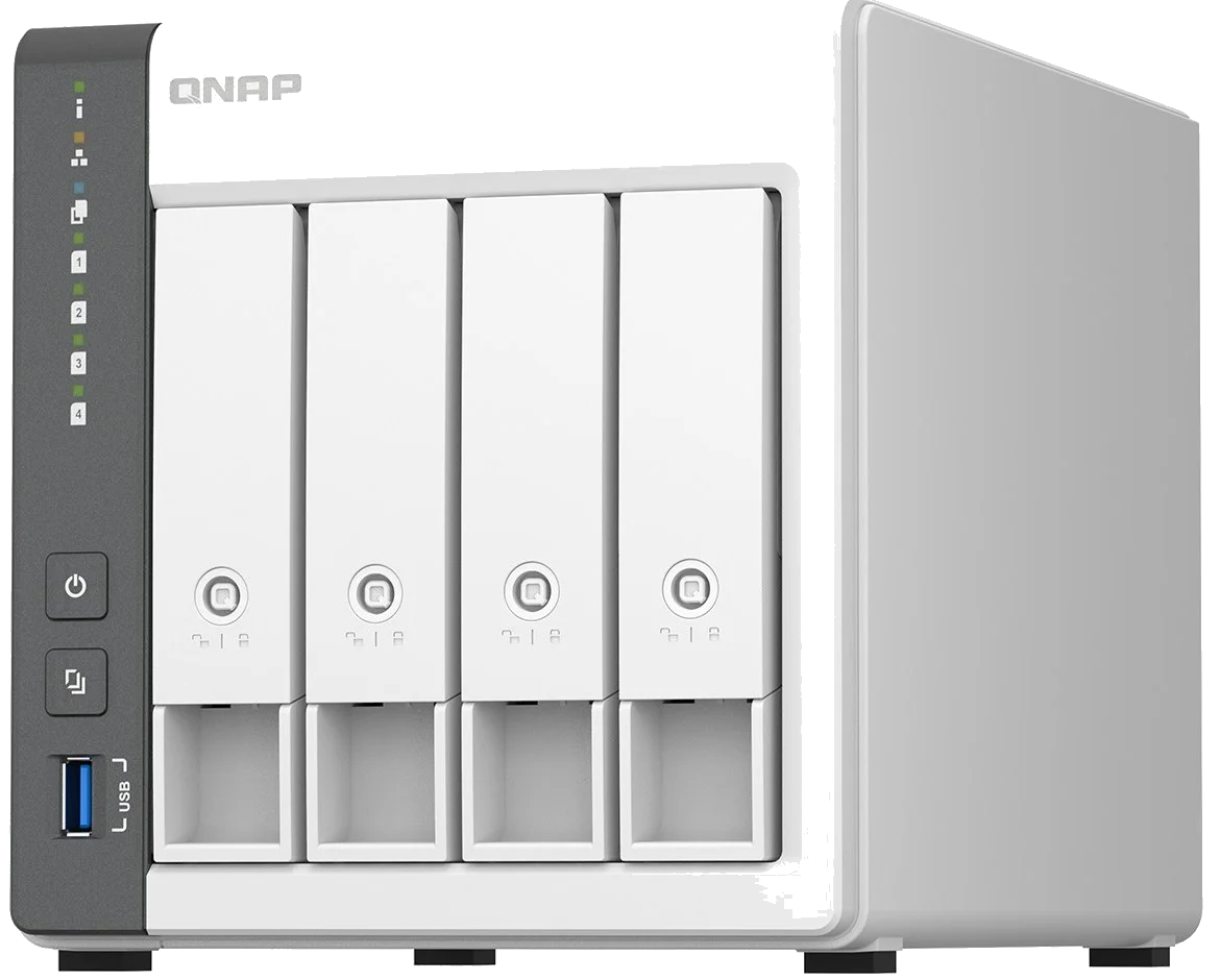 QNAP NAS TS-433 4BAY Q.CORE 2.0GHz + 4GB RAM