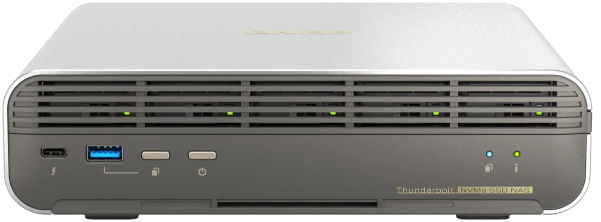 QNAP TBS-h574TX-i5U-16G /5×M.2 NVMe/i5-1235U/16GB/10GbE/Thunderbolt 4