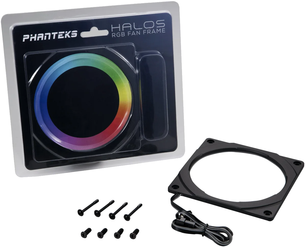 PHANTEKS HALOS 120mm FRAME RGB LED BLACK