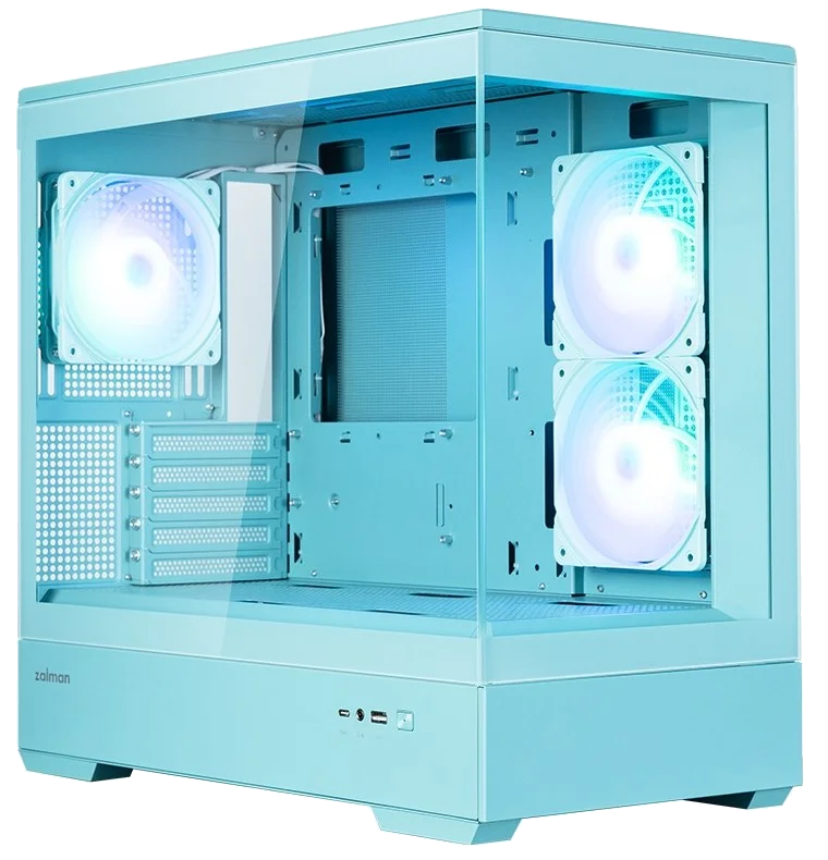 CASE ZALMAN P30 V2 mATX Mini Tower Mint
