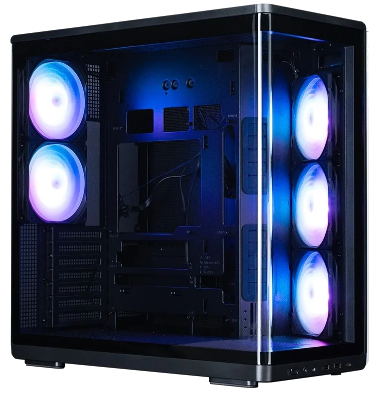 ZALMAN P60 Black ATX Mid Tower PC Case, AF120RIAF120 (GA)
