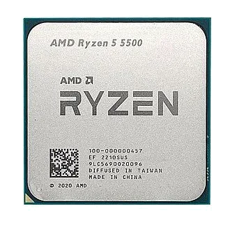 מעבד AMD Ryzen 5 5500 3.6Ghz 4.2Ghz AM4 Tray no cooler