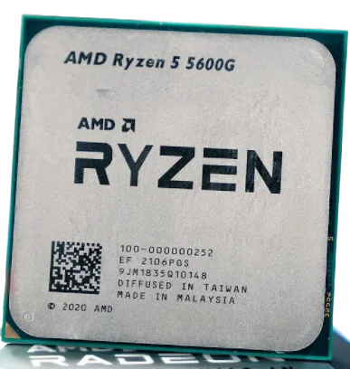 מעבד AMD R5 5600G Tray 6 Cores 12 Threads 4.4Ghz Vega 7 Graphics