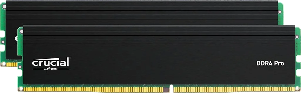 64GB (2x32 GB) DESKTOP DDR4 3200MHz Crucial Pro