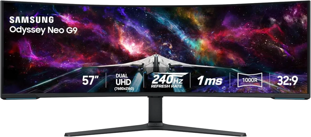 SAMSUNG 57" CURVED Odyssey Neo G9 HDMI 2.1X3/DP