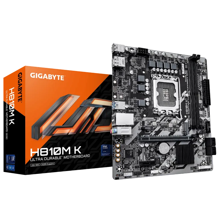 לוח אם דור 15 Gigabyte H810M K DDR5 M-Atx