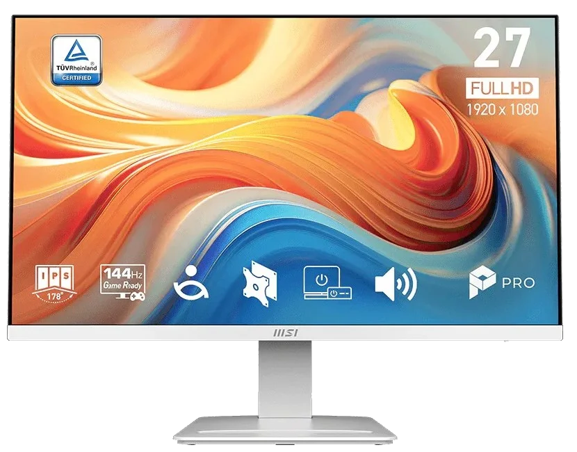 MSI 27" PRO MP273W E14A FHD 144Hz 1MS SPK White