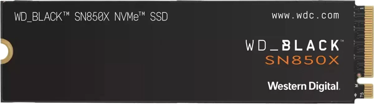 WD 8TB SSD M.2 NVMe PCIe Gen 4.0 SN850X Blacl
