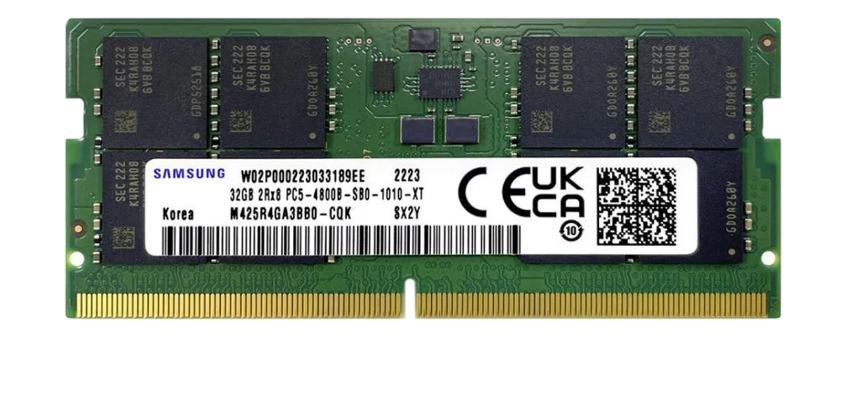 32GB DDR5 5600Mhz Non ECC SODIMM