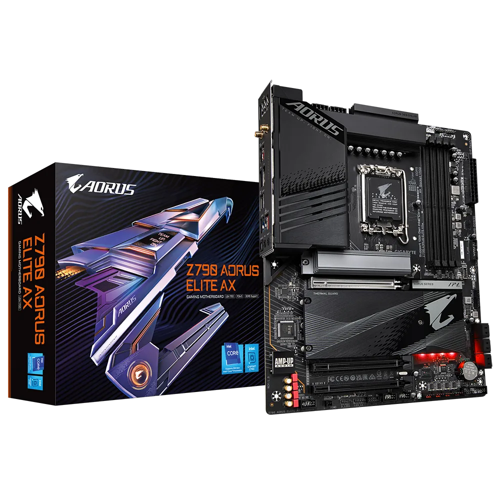 לוח Gigabyte Z790 AORUS ELITE AX DDR5 WIFI 6E 2.5GB Lan LGA1700 R