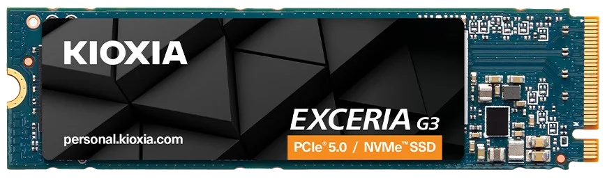 Kioxia SSD 1TB Exceria G3 PCIe 5.0 NVMe M.2 2280