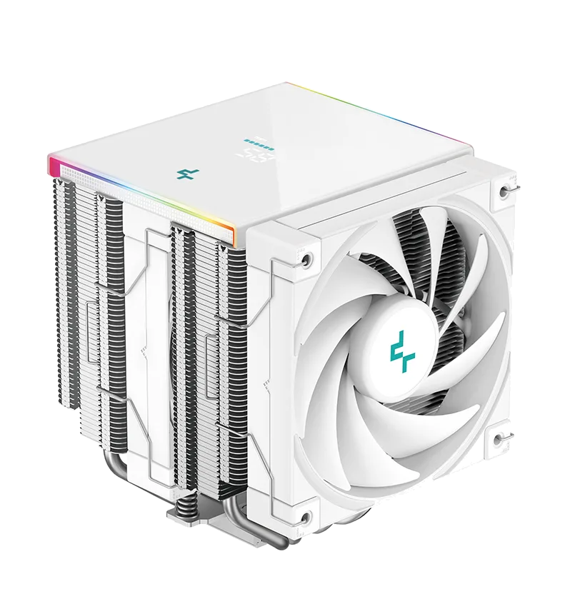 קירור לבן למעבד Deep COOL AK620 DIGITAL SE WH 260W TDP 161mm RGB