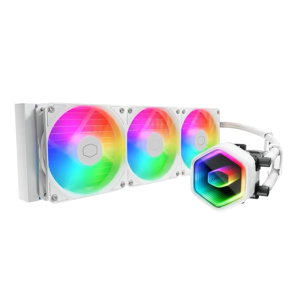 ק.נוזלי Cooler Master 360 Core II White 280W TDP Intel/Amd