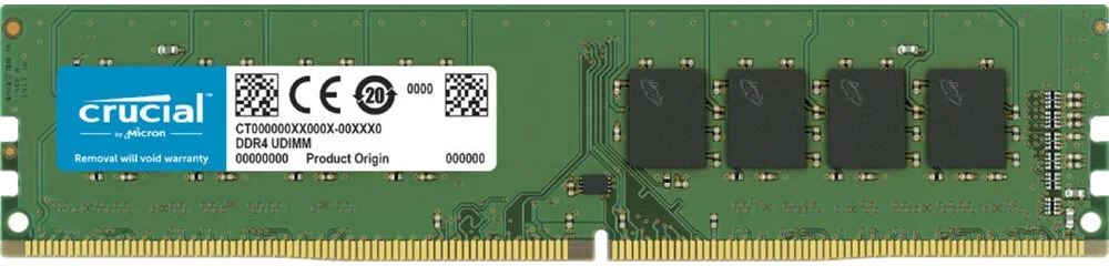 8GB DESKTOP DDR4 3200MHz Crucial