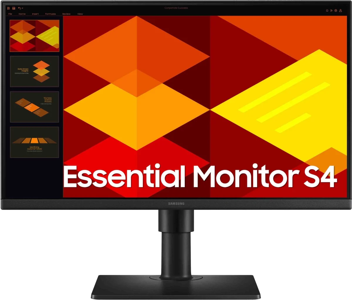 SAMSUNG 24" LED IPS FHD/PIVOT/SPEAKERS