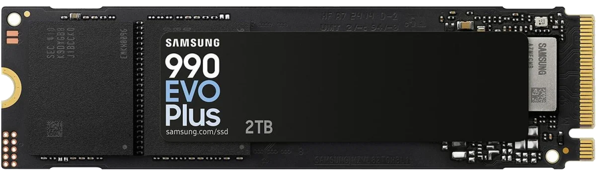 SAMSUNG SSD 990 EVO PLUS 2TB PCIe® 4.0 x4 / 5.0 x2 NVMe