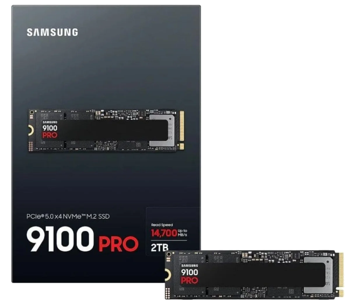 SAMSUNG SSD 9100 PRO 2TB PCle 5.0 M.2 NVMe