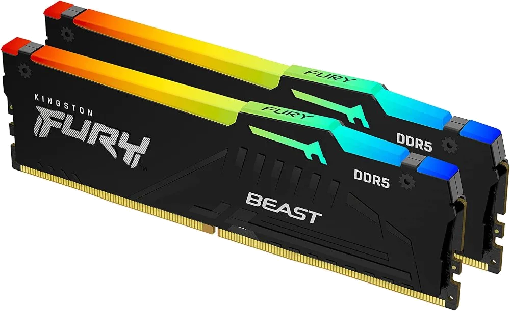 Kingston Fury Beast RGB 32GB kit 2x16GB 6000Mhz DDR5 C30 AMD Expo