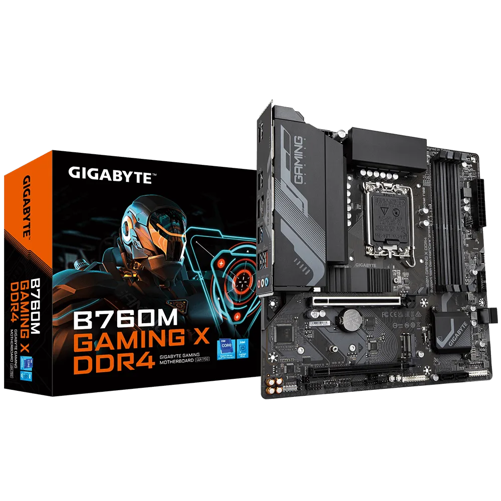 לוח Gigabyte B760M GAMING X DDR4 Micro-ATX LGA1700