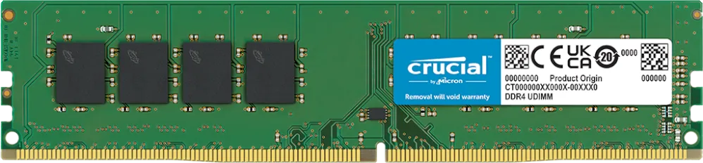 זכרון לנייח Crucial Basic Memory 8GB DDR4 3200Mhz C22