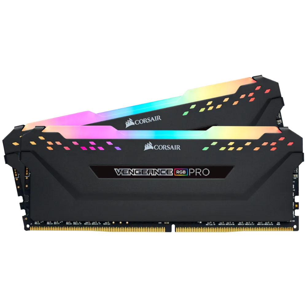 זכרון לנייח Corsair Vengeance RGB PRO SL 32GB 16X2 3200MHZ c16