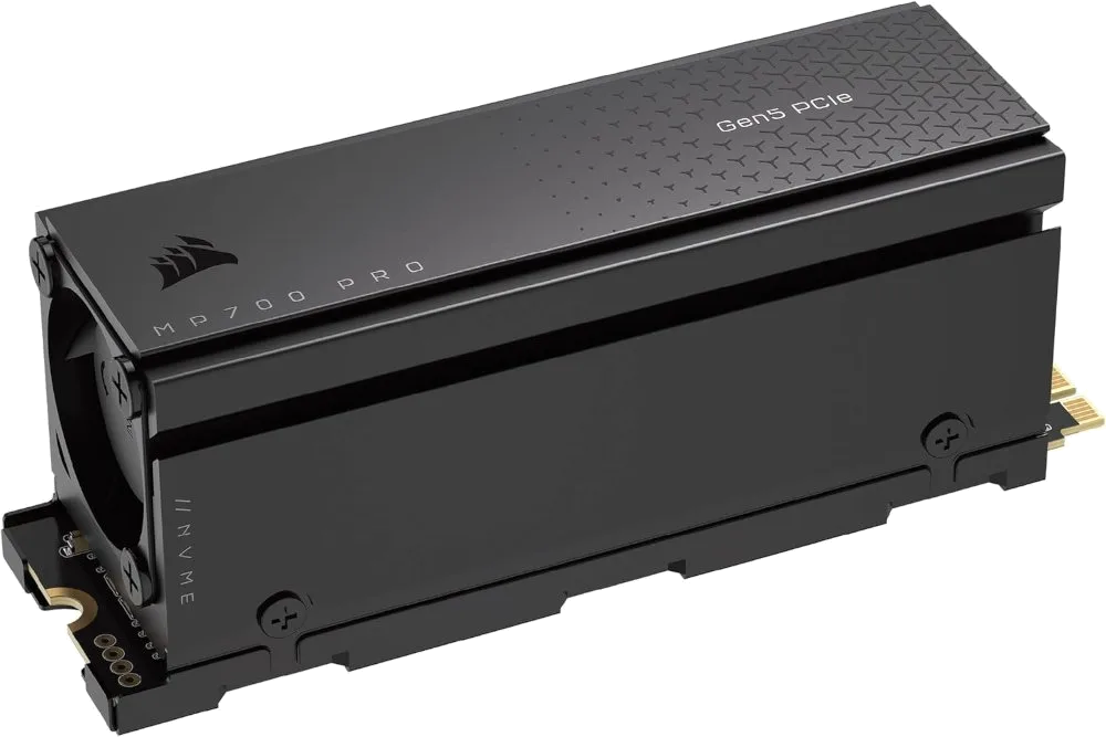 דיסק פנימי Corsair MP700 PRO 1TB Heatsink Gen5 12400/11800MB R/W