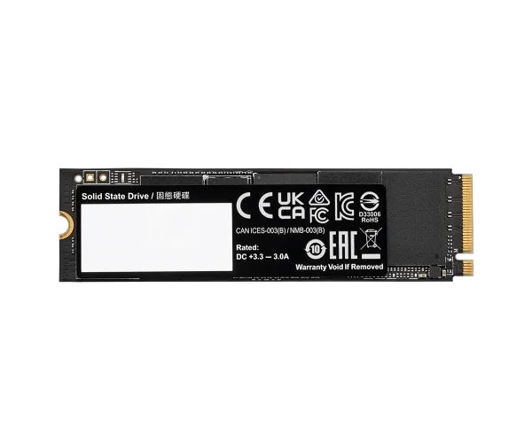 דיסק פנימי Gigabyte AORUS Gen4 7300 SSD 2TB