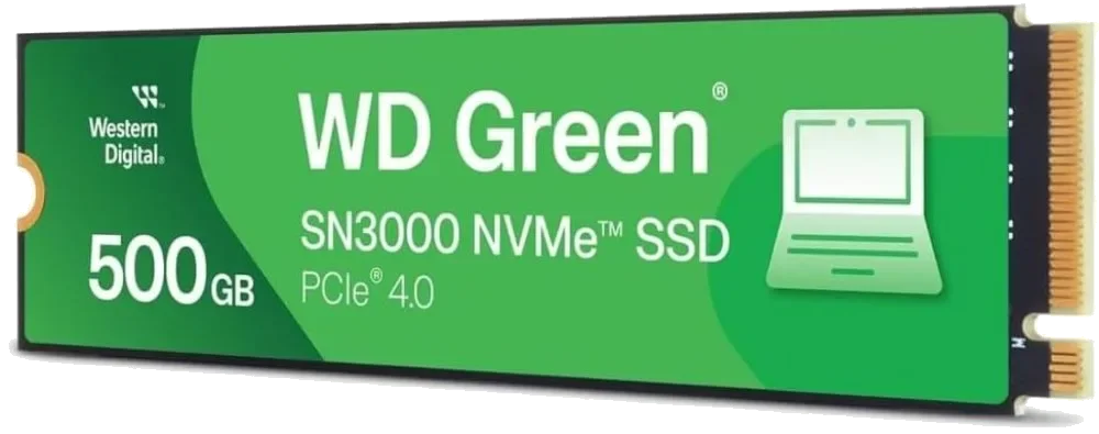 דיסק פנימי WD SN3000 500GB Gen 4X4 NVME Read-5000 Write-4100