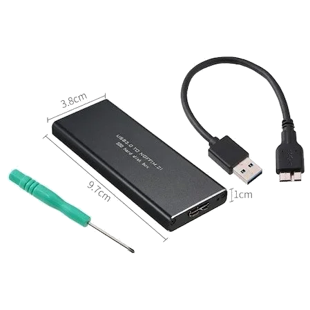 קופסא חיצונית לדיסק Gold touch usb3 to M2 SATA