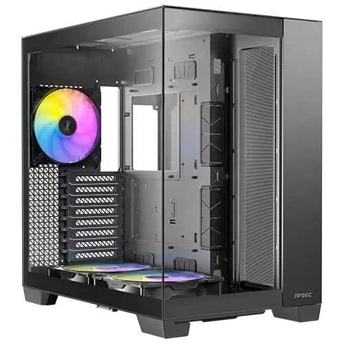 מארז שחור Antec C8 RGB E-ATX Mid-Tower 3X ARGB FANS Incl Black