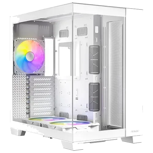 מארז לבן Antec C8 ARGB E-ATX Mid-Tower 3X ARGB FANS Incl White