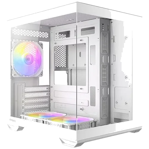מארז לבן Antec CX60M ARGB Mini-Tower Gaming Case 3X120mm ARGB Fan
