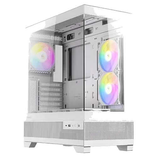 מארז לבן Antec CX700 ARGB White ATX 3X120MM FANS ARGB USB-C